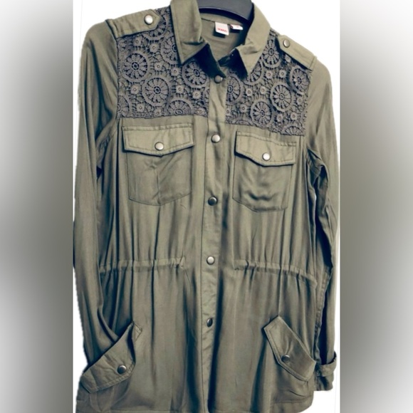 BONGO Army green Utility jacket. Medium - Picture 11 of 12